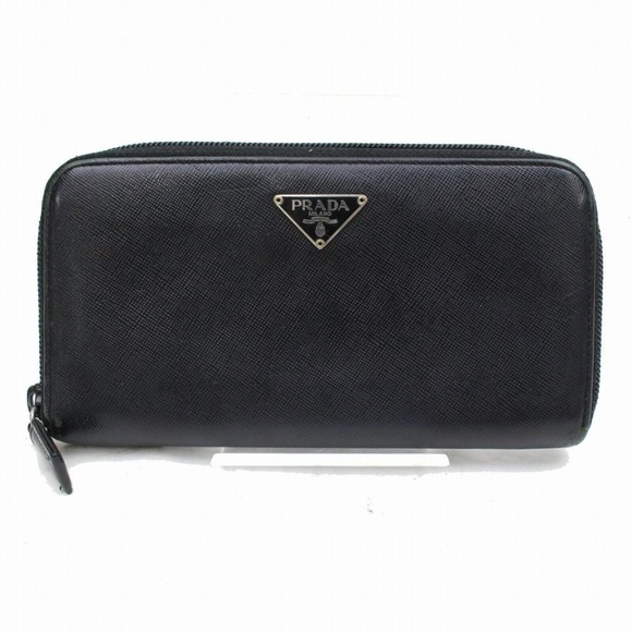 prada zippy wallet